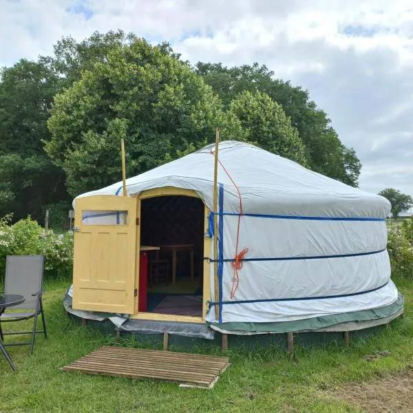 Yurt 't Steppenhuisje, hotel v destinaci Vierakker