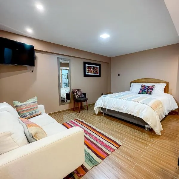 Huallata Hotel Boutique, hotel Huarazban