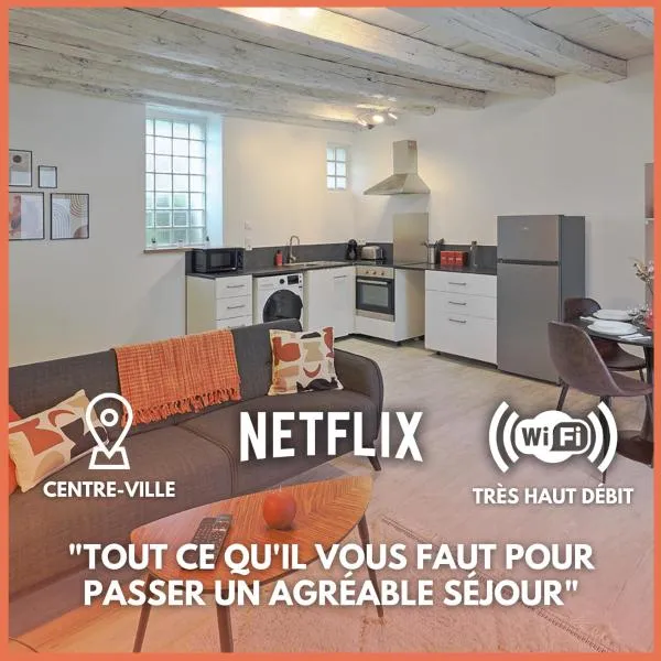 Centre-ville - Fibre - Netflix - T2 LE RIEFFEL, hotel v destinácii Nozay