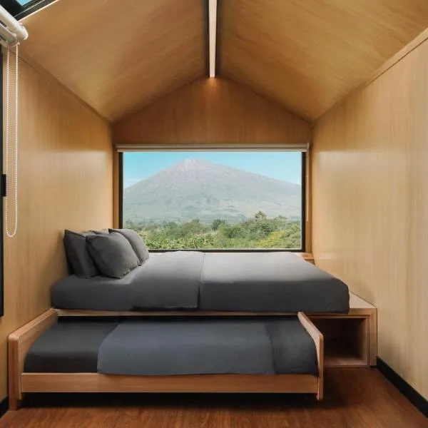 Bobocabin Gunung Rinjani, Lombok, hotel v destinaci Sembalun Lawang