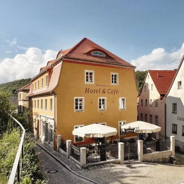 Alte Bäckerei Königstein Aparthotel und Café, hotel v destinaci Königstein an der Elbe