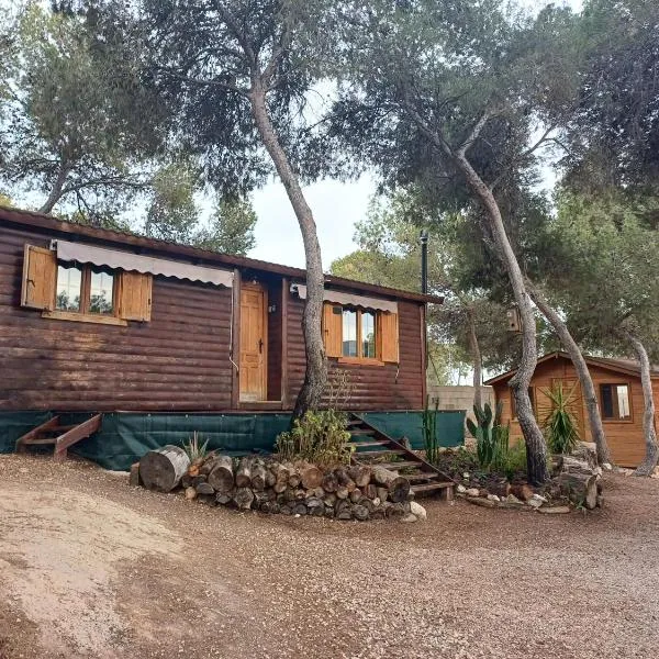 Casita de madera, hotel v destinaci Tibi