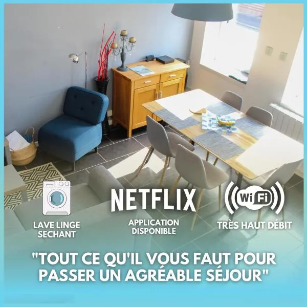La Briquette - WIFI - PARKING - Proche de Lille, hotel v destinaci Carvin