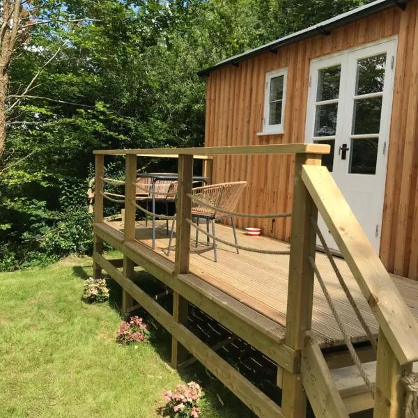 Shepherd's hut at Rosewood House, hotel v destinaci Liskeard
