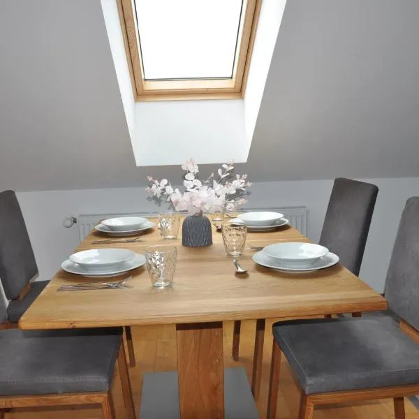 Giebelstadt में, होटल Ferienwohnung "Julka" kostenloses W-LAN