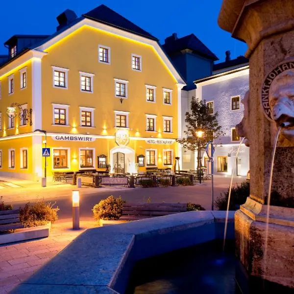 Hotel Gambswirt, hotel in Lessach Oberdorf