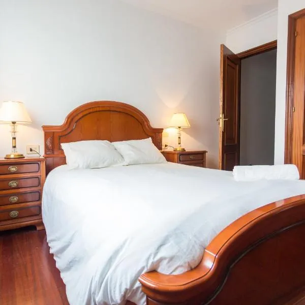 Disfruta de Melide en este amplio apartamento, hotel v destinaci Melide