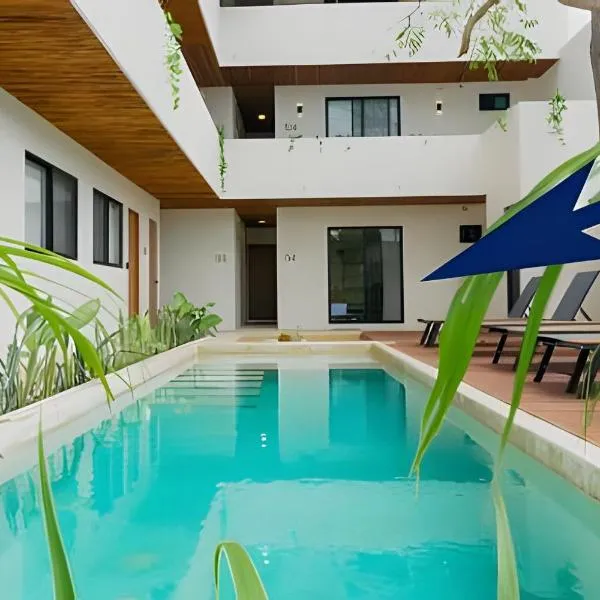 Cedro Departamentos Bacalar, hotel in Bacalar