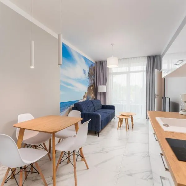 Apartament Baltic Park IIIB z Basenem Letnim by HolidaySun – hotel w Sianożętach