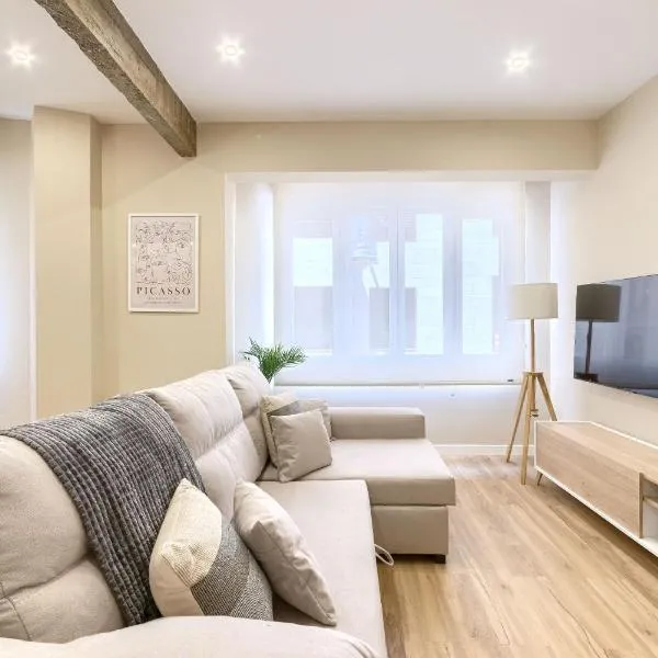 Apartamento familiar a estrenar en Barakaldo Parking gratis y Wifi gratis, hotel in Barakaldo