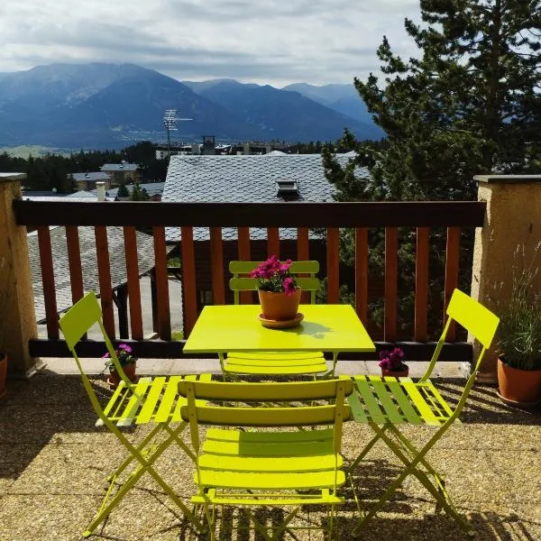 Studio cabine chaleureux à Pyrénées 2000 - WiFi et parking privé, hotel v destinácii Bolquere Pyrenees 2000