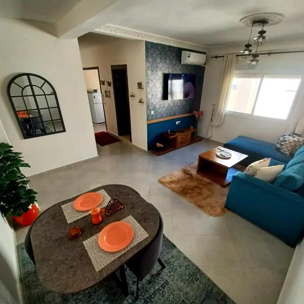EXCELLENT rapport Qualité Prix pour cet Appartement 3 étoiles 2P Tout Confort Clim Reversible Résidence Golf Mesnana Tanger, hotel in Tangier
