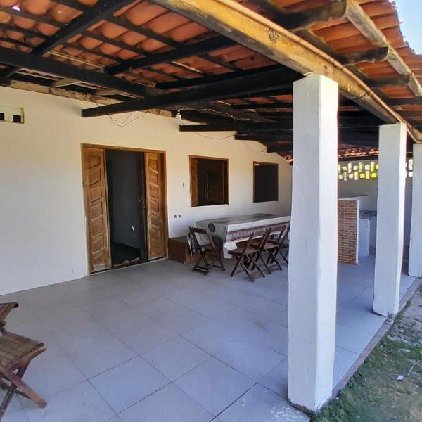 Casa frente ao mar com piscina