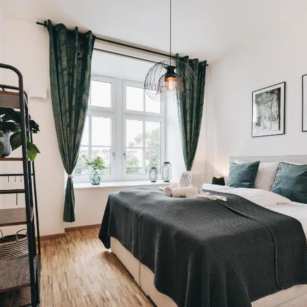 Oasis Appart - Wohnen in Dresden - Netflix - Tiefgarage - Dachterrasse, hótel í Dresden