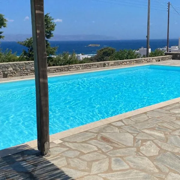 Delta Apartment with Sea View and Pool, hotel v destinaci Chrissi Akti