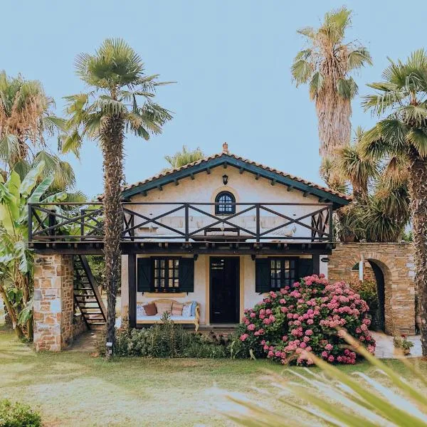 Ktima Zotos luxury exotic cottage 2, hótel í Agria