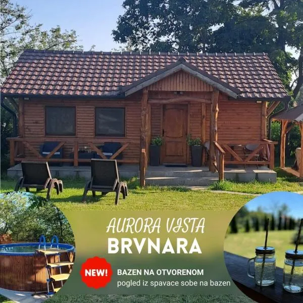 Brvnara Aurora Vista、Velika Remetaのホテル