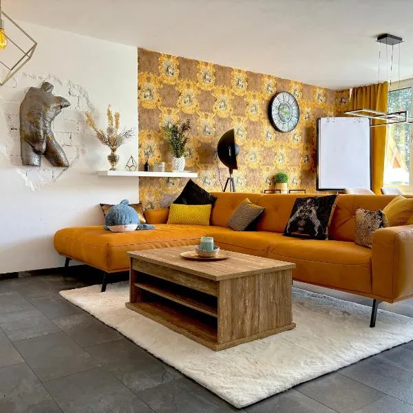 Luxus Maisonette-Apartment - Werde zum König in der Traumwelt Beerfelde, hotel in Steinhöfel