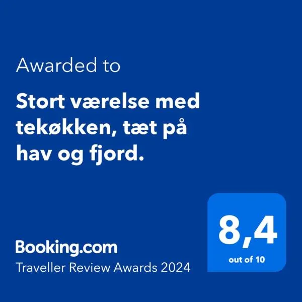 Stort værelse med tekøkken, tæt på hav og fjord., hotel v destinaci Bedsted Thy