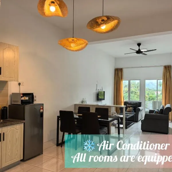 LANGKAWI JAPANESE STLYE FAMILY DELUXE HOUSE FOR 9Pax New grade, hotel v destinaci Kuah