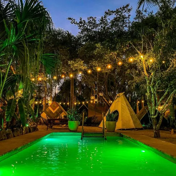 Bufo Alvarius Sanctuary Bacalar, hotel v destinaci Bacalar