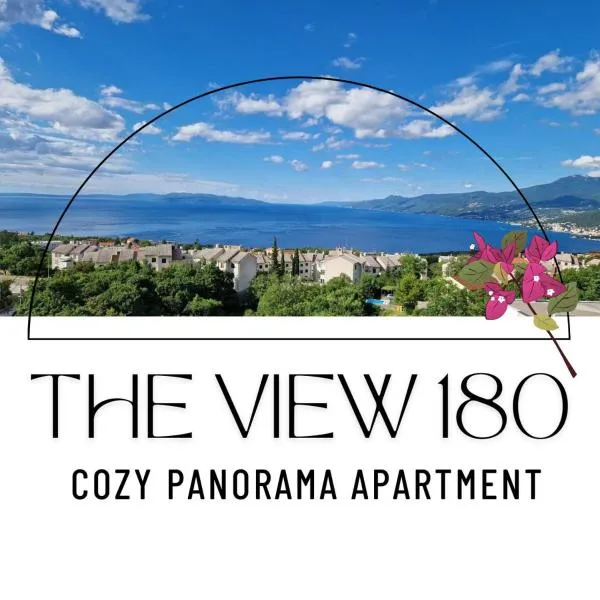 The View 180 - cozy panorama apartment, hotel v destinaci Kastav
