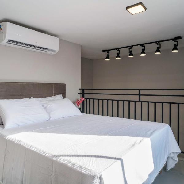 LOFT Maravilhoso SP Expo Aeroporto com AC