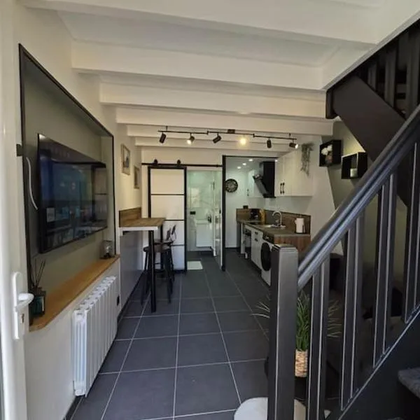 Appartement T2 en duplex, hotel v destinaci La Verpillière