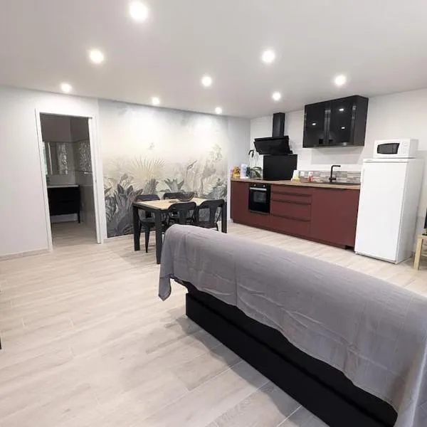Calme, 2 chambres, terrasse,Wifi TV connectée Clim, hotel i Saix