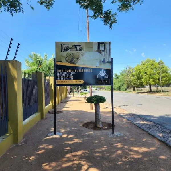Thee Agolo Guesthouse, hotel in Vryburg