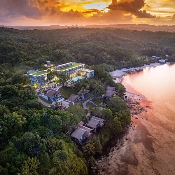 Palau Sunrise Sea View Landison Retreat、Melekeokのホテル