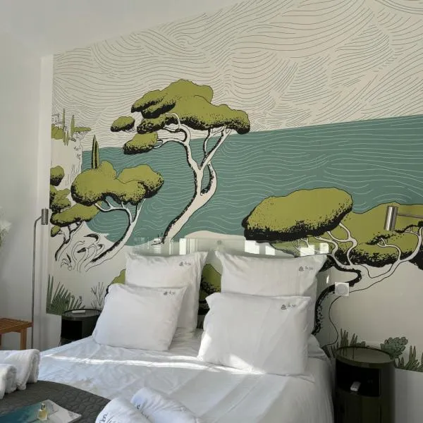 Le 36 Maison d'hôtes Piscine & Spa, hotel v destinaci La Flotte