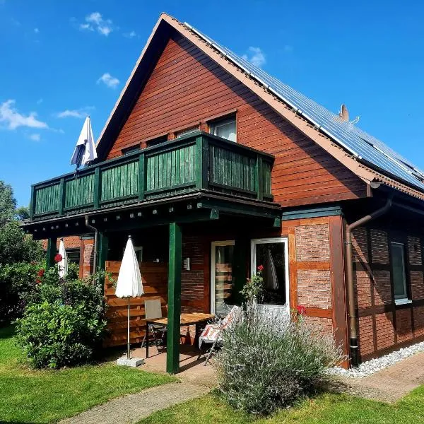 Ferienhaus Sasse Ferienwohnungen mit Garten & Grill, hotel in Mölschow