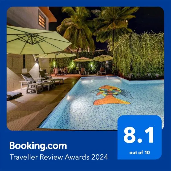 FabHotel Prime Sarala Crown With Pool - Nr Calangute Beach, отель в Калангуте