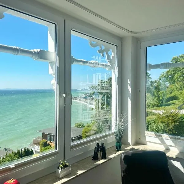 Villa Seeblick - Ferienwohnung 407，位于萨斯尼茨的酒店