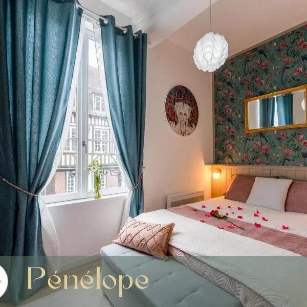 Pénélope by Kleidos - Charmant Studio Centre Pont-Audemer、ポン・オードゥメールのホテル