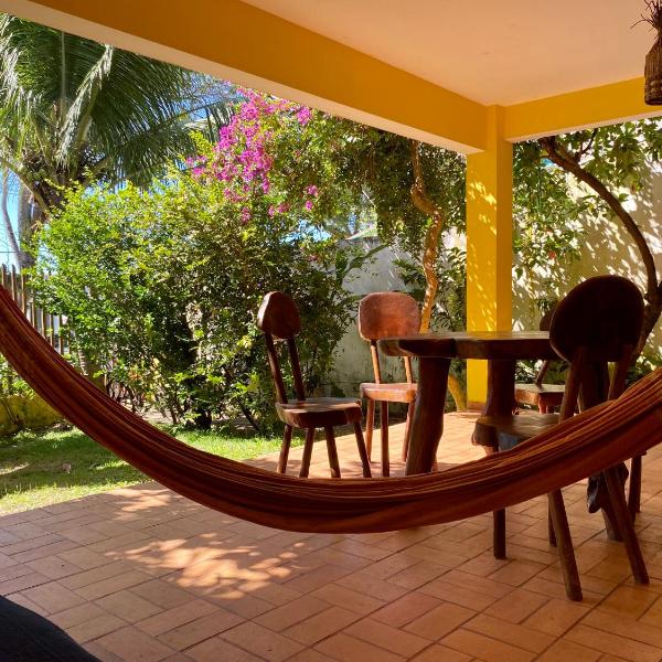 Garden apartment on the Orla with view of river and lighthouse