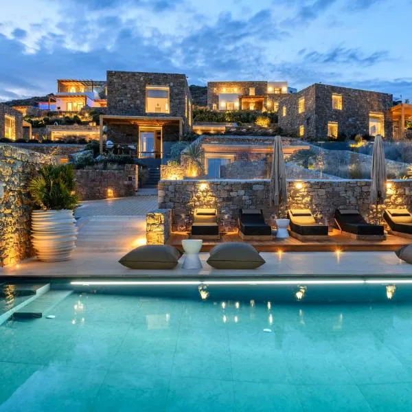 Panormos Bay Suites Luxury Resort, hotel Pánormoszban