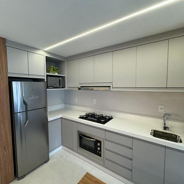 002D - Lindo apartamento na praia de Bombas - Foto 4