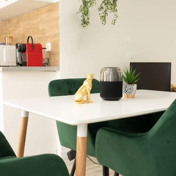 Jungle appartement lumineux plein centre, hotel en Boulogne-sur-Mer