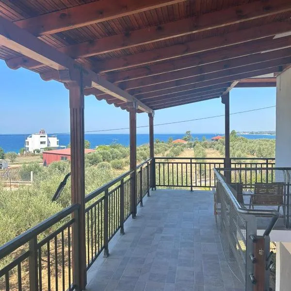 Villa Blanca with sea view, hotel di Sozopoli