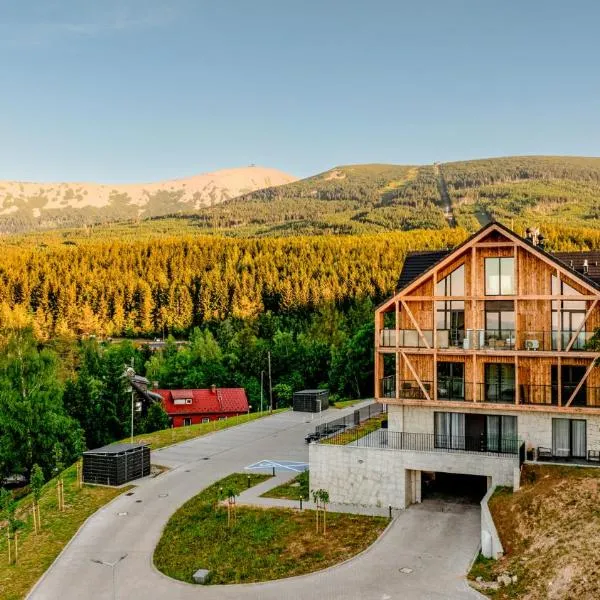 Wonder Home - Orlik Residence - Apartamenty z widokiem na Śnieżkę, blisko wyciągów, Ski Arena i Kościółka Wang, hotel in Karpacz
