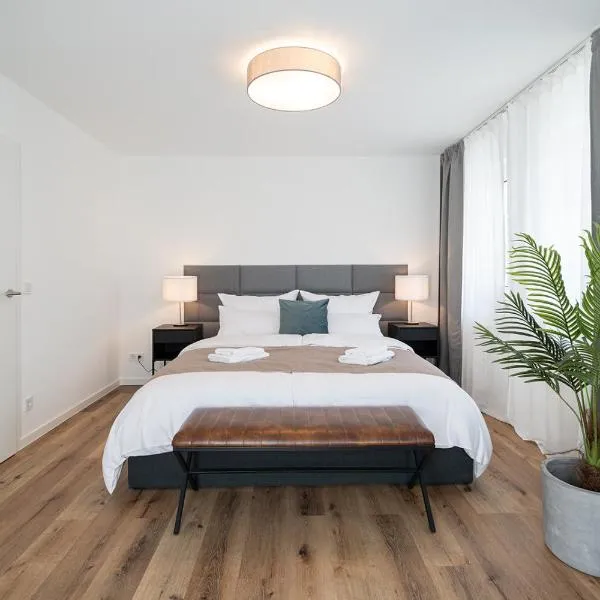 Neues 2 Schlafzimmer Apartment mit RooftopTerrace, hotel em Dresden