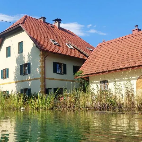 Apartment in traumhafter Lage mit Naturbadeteich, hotel v destinaci Ferlach