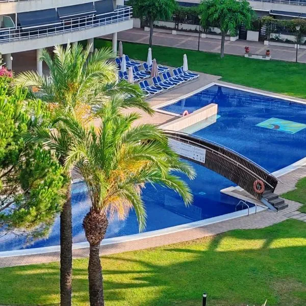 Apartment near the sea in Blanes S'Abanell Central Park, отель в Бланесе