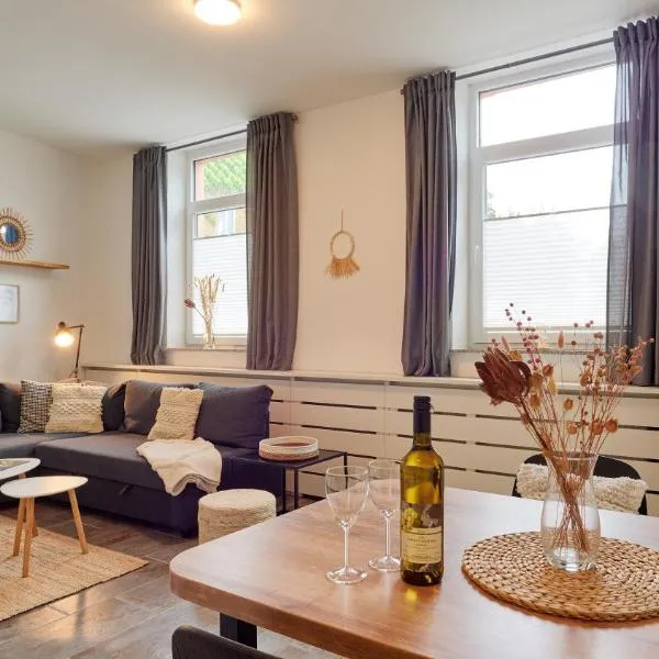DTV-zertifizierte Ferienwohnung Kleine Moselruhe - zentral, für 3 Personen, Parkplatz & WLAN, hotel in Traben-Trarbach