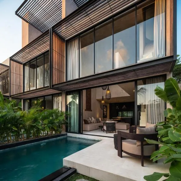Zendara Villas Canggu、チャングーのホテル