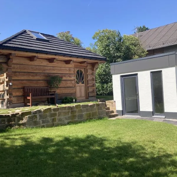 Privat Sauna Whirlpool Blockhaus- Balance Apartments by M&A, hotel sa Witzenhausen