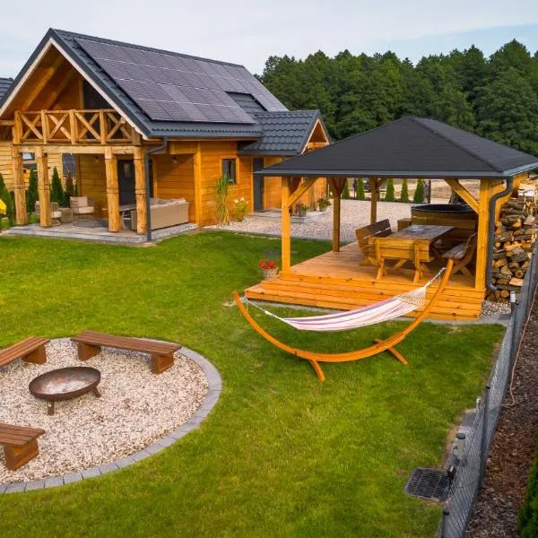 Przystanek MAZURY - domki nad jeziorem, hotel in Swiętajno