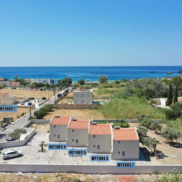 Mythos villas, hotel in Damnoni